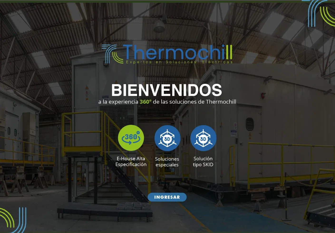 Recorrido virtual 360° de bienvenida de Thermochill