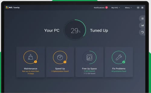 AVG Tuneup 1 Dispositivo 1 Año Limpieza De Pc, imagen 3