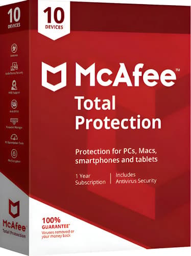 McAfee Total Protection Digital 1 Año 10 Dispositivos, imagen 2