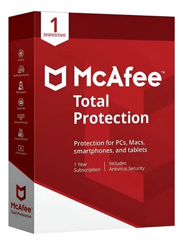 Antivirus McAfee 2025 Total Protection 1 Dispositivo Año 1, imagen 3