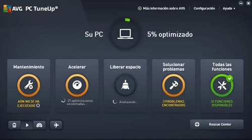 AVG Tuneup 1 Dispositivo 1 Año Limpieza De Pc, imagen 2