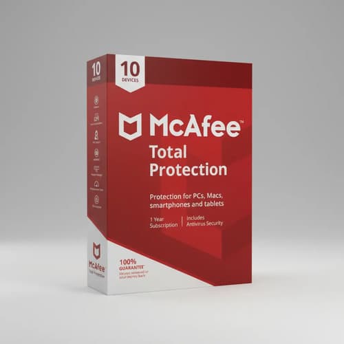 McAfee Total Protection Digital 1 Año 10 Dispositivos, imagen 3