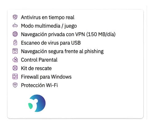 Antivirus Panda Dome Advanced 1 Dispositivo 1 Año, imagen 2