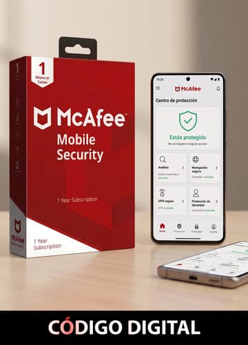 Antivirus McAfee Mobile Security Android 1 Año 1 Dispositivo, imagen 2