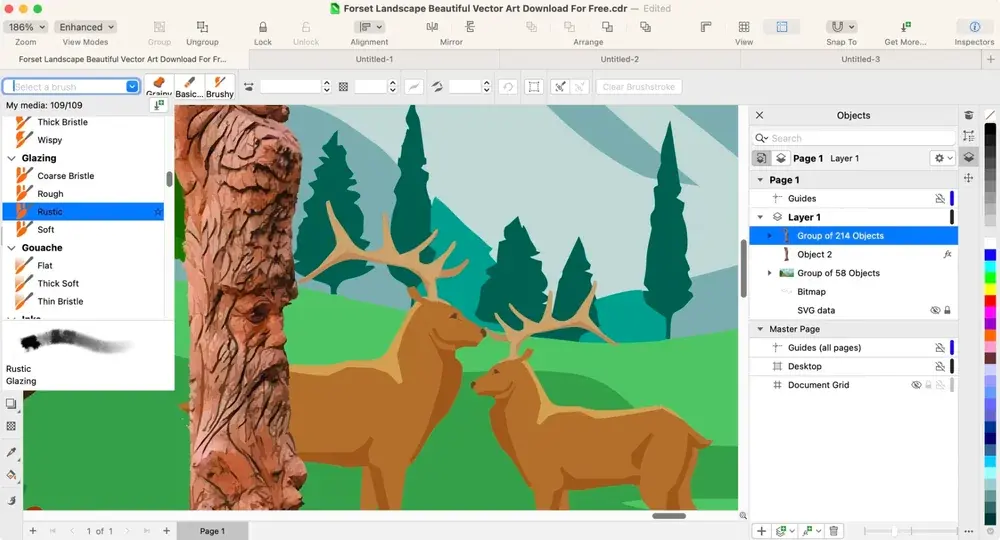 CorelDRAW Graphics Suite 2026 MAC 1 Dispositivo, imagen 2