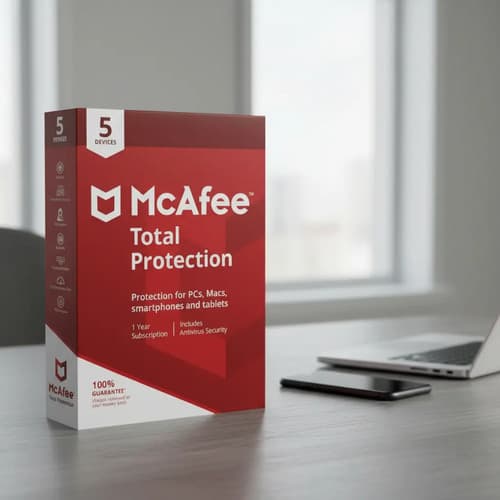 McAfee Total Protection 5 Dispositivos 1 Año Entrega Rápida, imagen 4