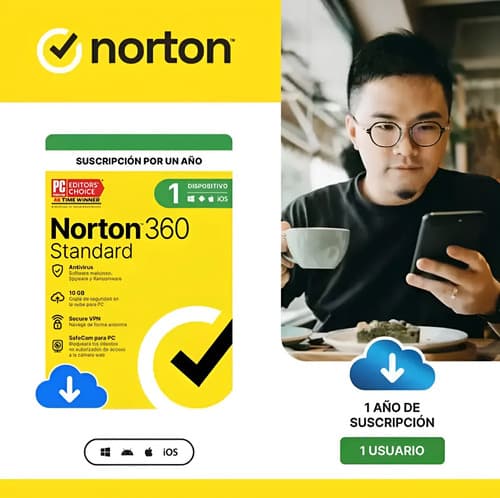 Norton 360 Standard 1 Dispositivo 1 Año 10gb Entrega Rápida, imagen 3