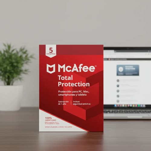McAfee Total Protection 5 Dispositivos 1 Año Entrega Rápida, imagen 3