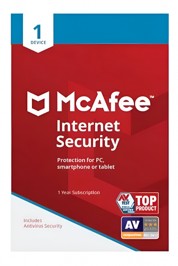 McAfee Internet Security 1 Device 1 Year Subscription - Image 2