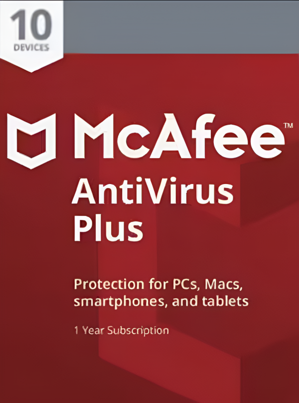 McAfee Antivirus Plus 10 Devices 1 Year Windows 10 and 11 - Image 3