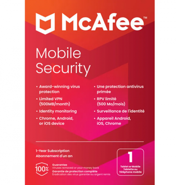 Antivirus McAfee Mobile Security Android 1 Dispositivo Año Suscripción - Image 5