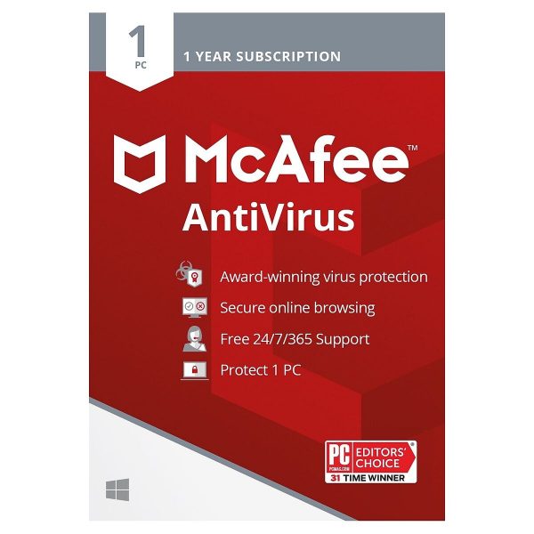 Antivirus McAfee 2024 - Protección para 1 Dispositivo con Suscripción Anual para Windows 10 y 11 - Image 2