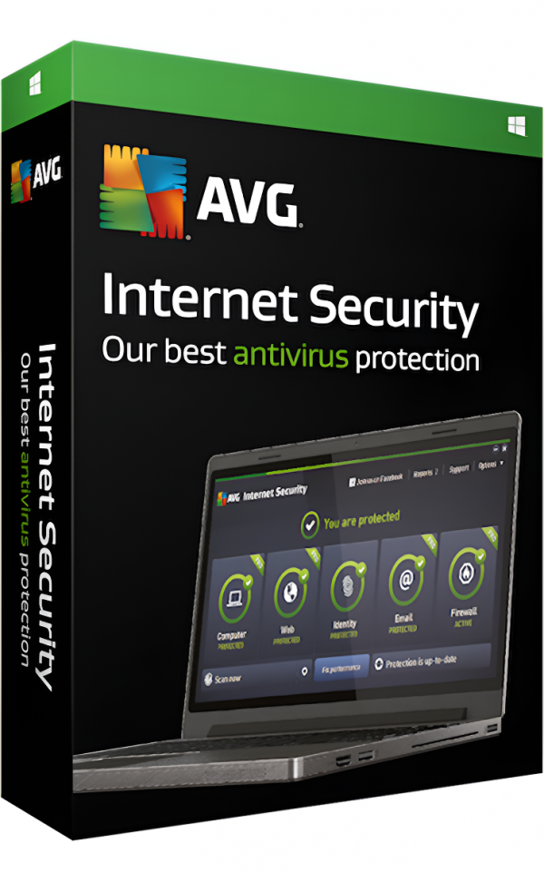 AVG Internet Security 1 Device 1 Year Subscription