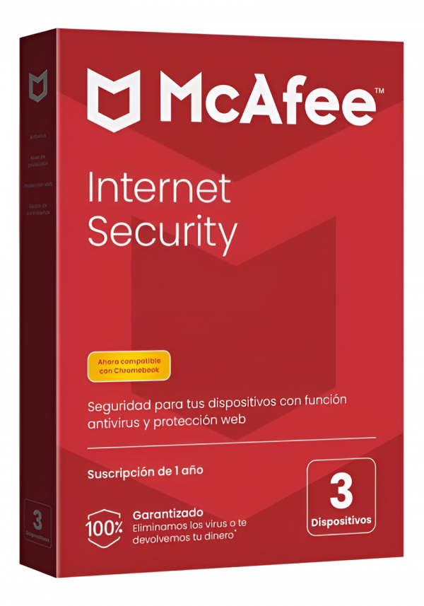 Mcafee Internet Security 3 Dispositivos 1 Año Suscripción - Image 2