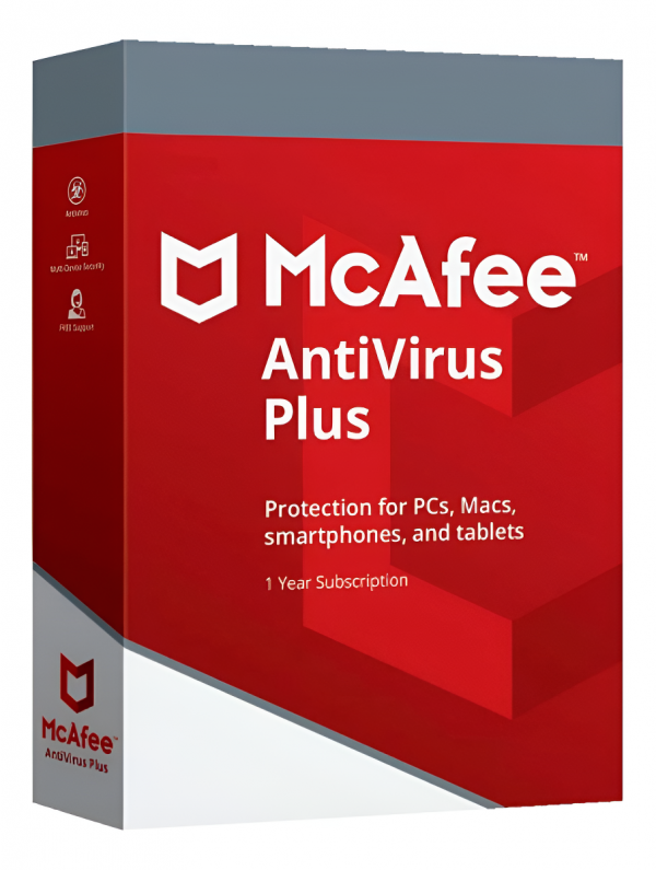 McAfee Internet Security 3 Devices 1 Year Subscription