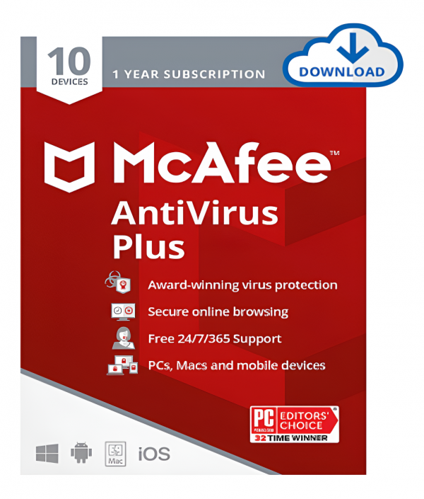 Antivirus Mcafee Plus 10 Dispositivos 1 Año Windows 10 Y 11 - Image 2