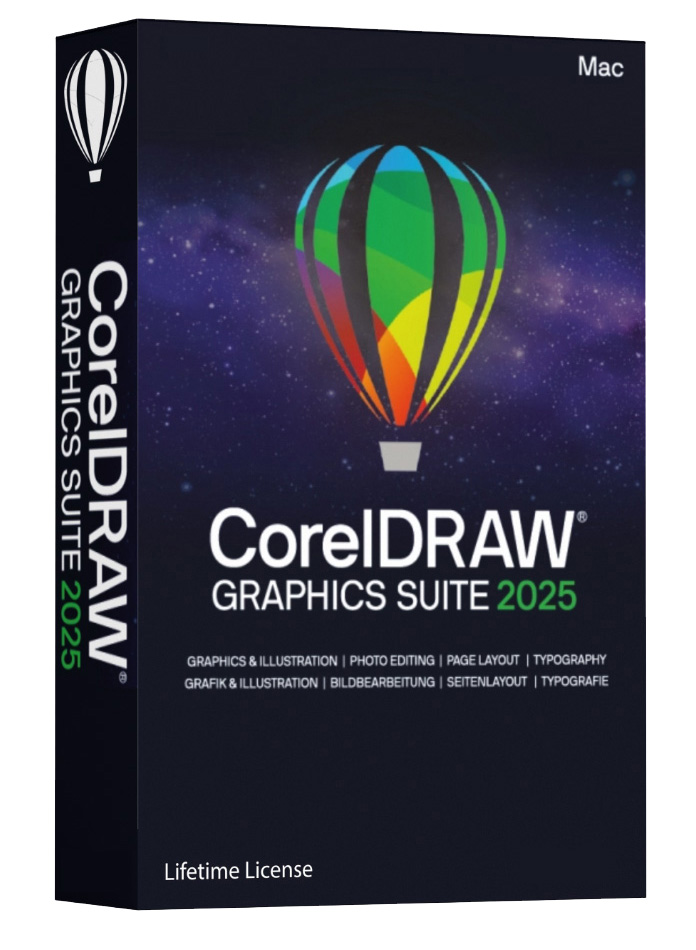 CorelDRAW Graphics Suite 2025 MAC 1 Dispositivo