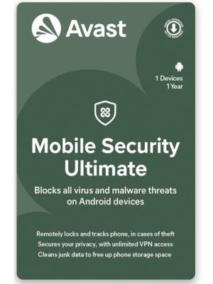 Avast Mobile Ultimate Security 1 Dispositivo 1 Año Android